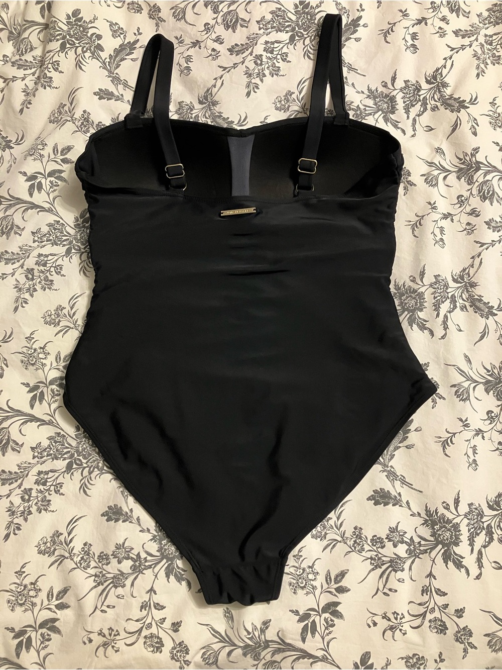 Jones New York Black One-Piece Swimsuit – Size Large - Picture 3 of 8